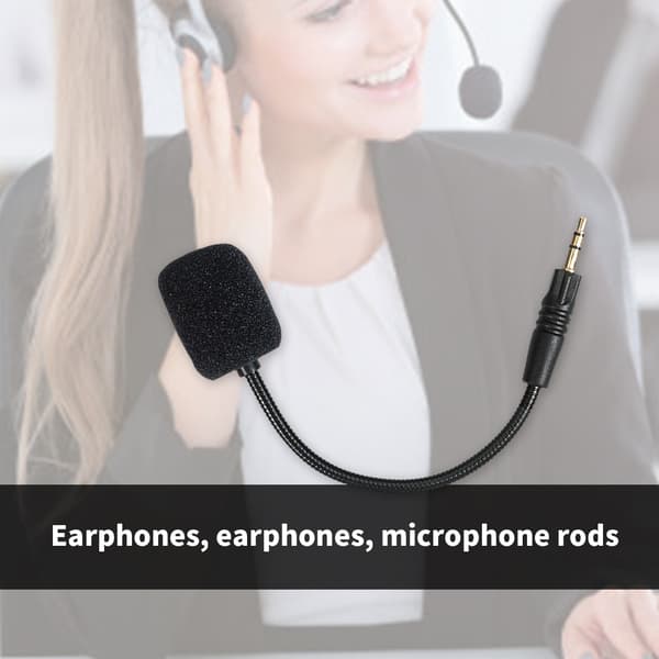 Utskiftbar 3,5 mm mikrofonbom for Hecate G5BT gamingheadsettilbehør