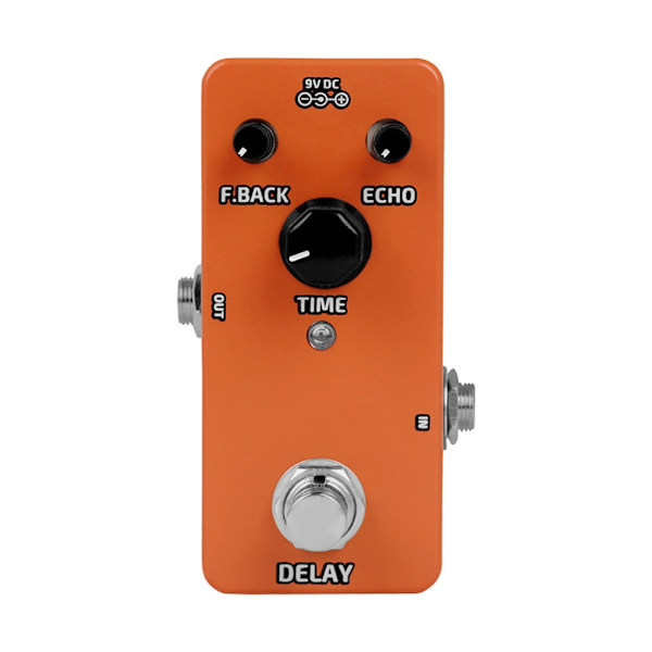 Elgitarrpedal Vintage Overdrive/Distortion Crunchs/Distortion/US-Dream/ Vintage Phase/Digital Delay Orange