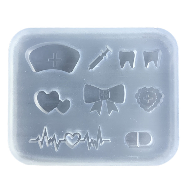 Quicksand Shaker Filler Form Hartsfyllning Mould DIY Gjutverktyg