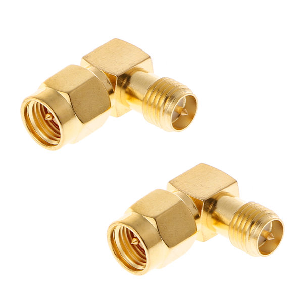 18 st/ set anslutningssatser hane hona SMA-kontakt Antennkonverter koaxialadapter