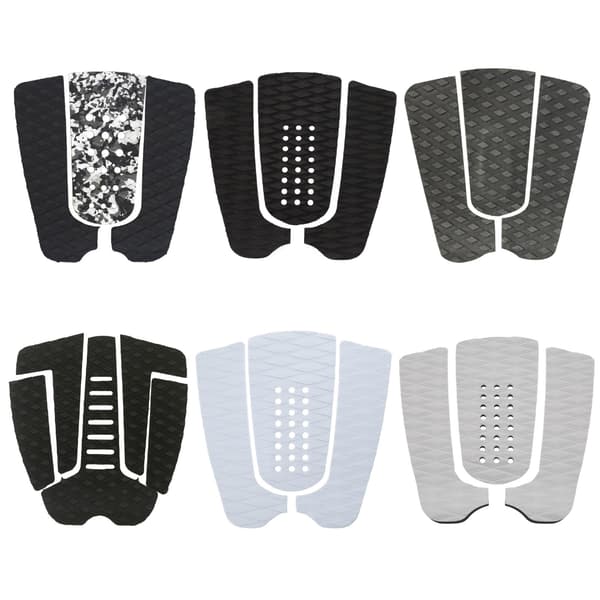 Traction Pads Surfboard Deck Foot Traction Pad för Soft Board, SUP Board, Skim Board Professional Surfboard Tail Pad Set E
