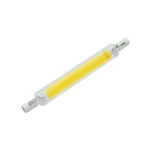 2 stk. LED dæmpbar projektør R7S projektør til lys Warm White 78mm 5W