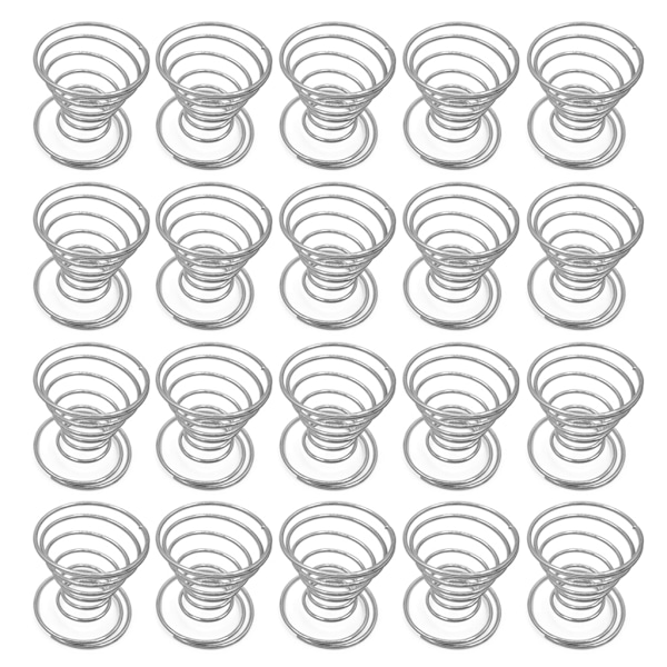 20 STK. Plantestativer i rustfrit stål, luftplanteholder, luftplantebeholder, skab et hjem for frisk og moderigtig holdbarhed