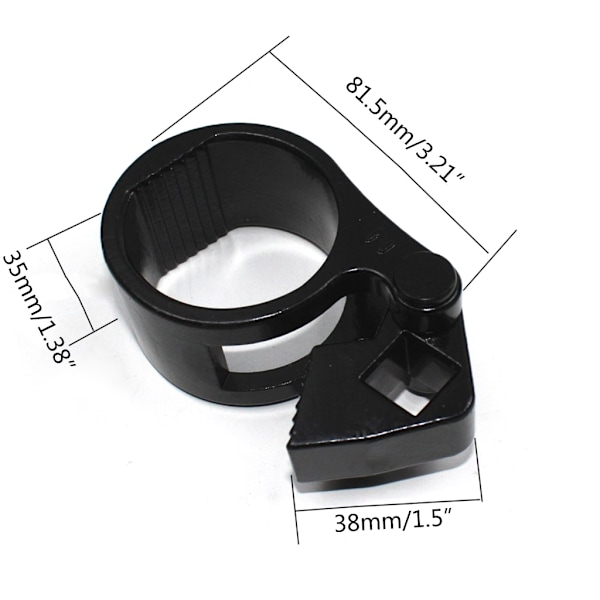 Ohjausvarren sisempi raidetangon avain 27mm - 42mm Auton raidetangon avain