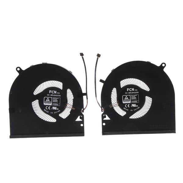 CPU GPU Køleventilator til RE09-0409 Laptop Køleplade Ventilatorer Radiatorer