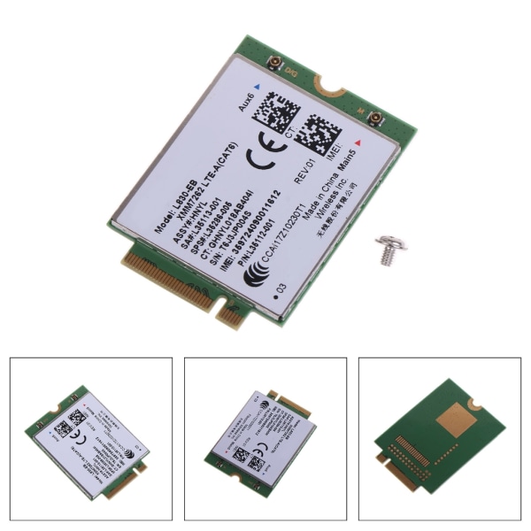 Fibocom L830-EB 4LTE WWAN-kort för HP L35286-005 Intel XMM 7262 LTE-Advanced Cat6 300 Mbps för 640 650 G5 840 846 850 G6