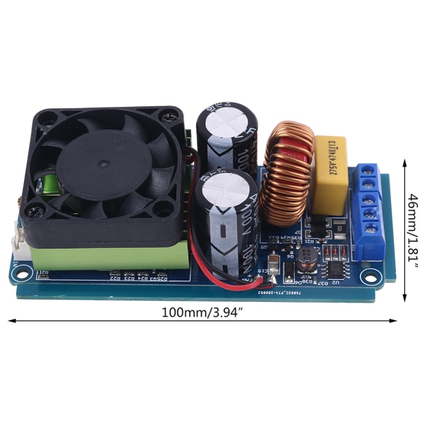 IRS2092S 500W monokanal digital förstärkare klass D Stage HIFI power