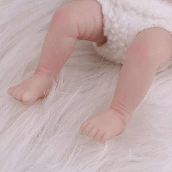 New Born Baby Doll Realistiska New Born Baby Dolls Silikon helkropp Söt liten baby Realistisk simuleringsdocka