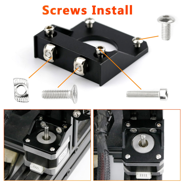 Z-axel Stepper Motor Upgrade Mount Hållare Fäste Base För Ender3 V2 / 3 Pro