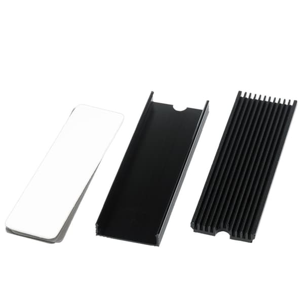 M2 kylfläns för M2 2280 SSD NVMe kylflänsar med spårdesign