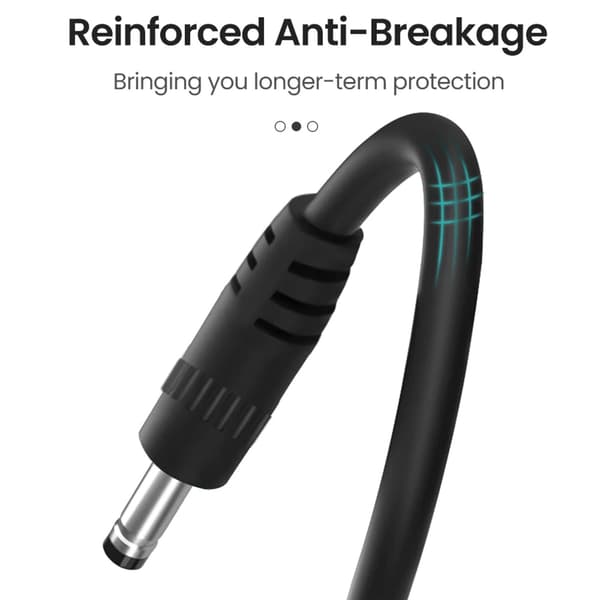 Type C til DC521 Justerbart Spændings USB C Aktiveringskabel til 5V-20V Enheder