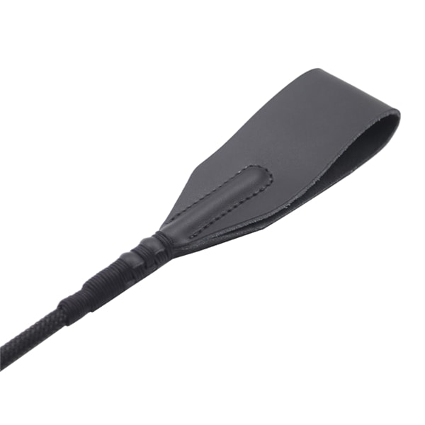 Portable Riding Crop PU Läder Hästpiska Crop Props Utomhusfransstillbehör för ridhästar, scenprestanda
