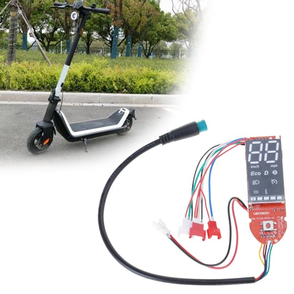 Avancerad LCD-displaypanelmätare för elscooter med realtidsövervakning
