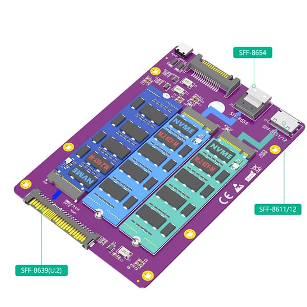 Avanceret Solid Disk til 8611 8654 U.2 8639 Adapterkort Forbedrer Computer