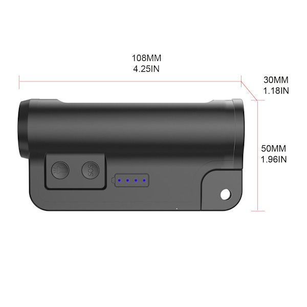 USB Genopladelige Cykellygter Lommelygte LED Forlygte For Baglygte Vej