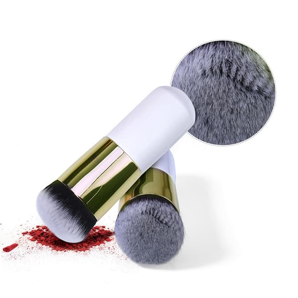 Makeupbørste Puder Ansigt Blush Børster Bærbar Professionel Foundationbørste