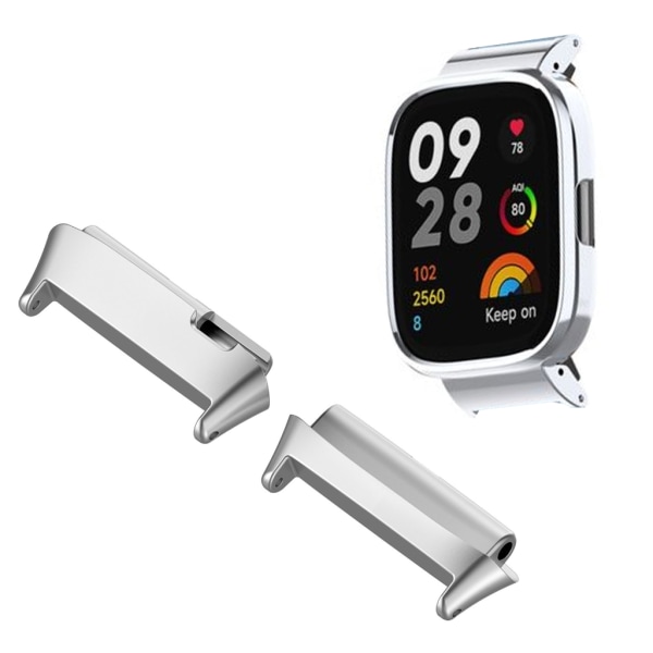 Watch Rostfritt ståladapter Utbytbar metallanslutningsadapter för Redmi Watch3 Active/Lite Gold