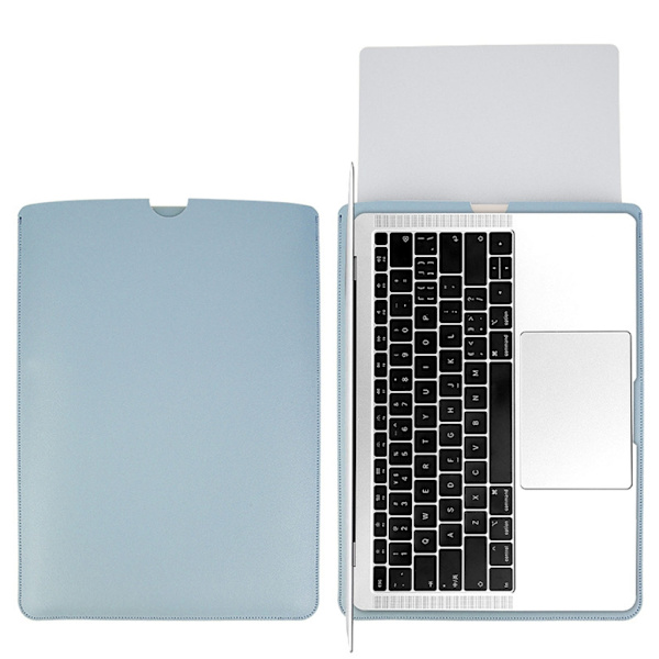 Laptopväska Vattentätt PU- cover för Book Air 13 Pro 13,3 14 15 15,6 tums case- Notebook innerväska Pink 12"