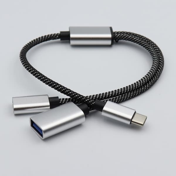 USB C Forlenger USB Utvidelseshubber Data Lading Splitter for Diverse Enheter