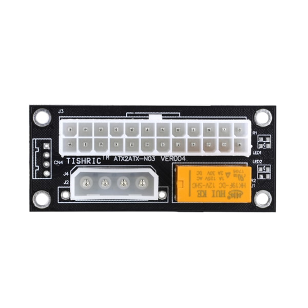 Dual PSU Power Supply Sync Adapter Add2PSU 24Pin To 4pin/SATA Molex Synchronous Connector Riser Cable Miner Mining SATA