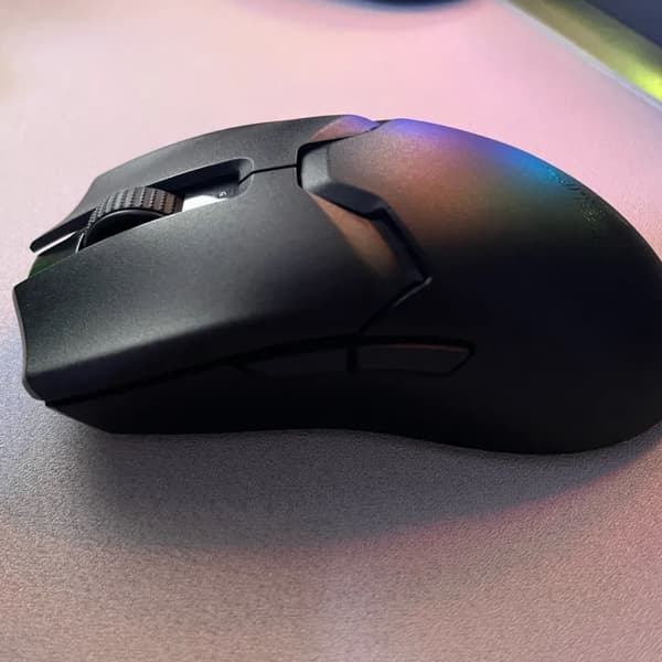 Musrulle Scrollhjul Musglid Fötter Pad för V2Pro Mus White