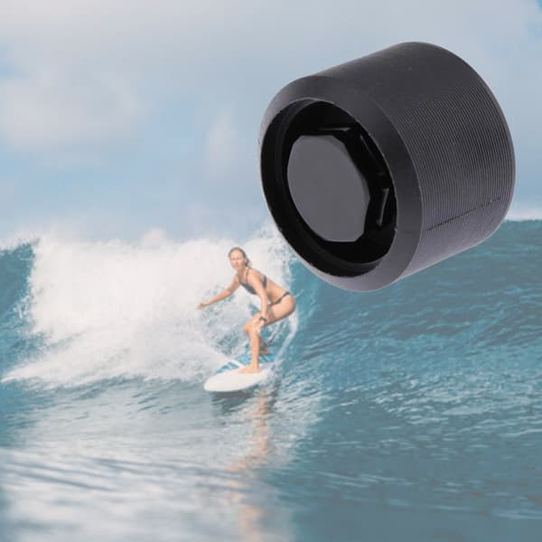 Surfebrett Ventilasjons Hull, PVC Surfebrett Paddle Board Ventil Plugg Automatisk Pustende