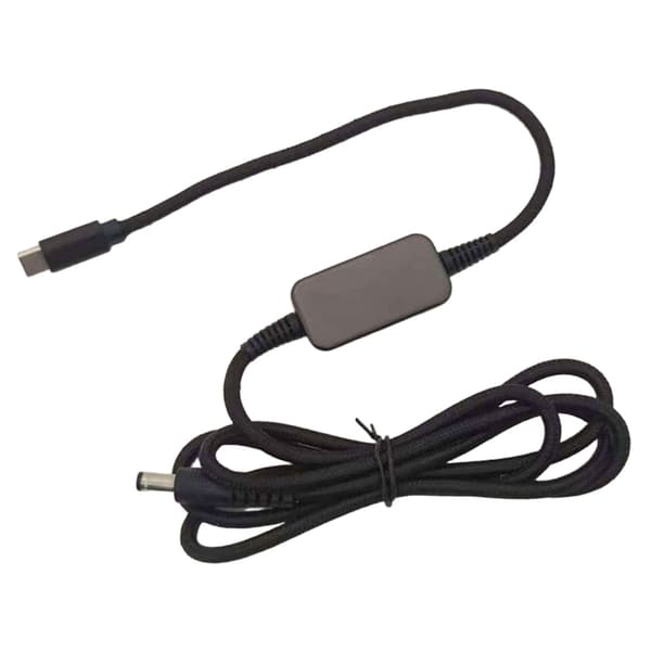 Justerbare Spændinger USB C til DC5525 Strømkabel med 34 Adaptere til Bærbare Computere