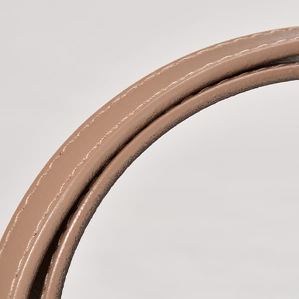 Retro midjeband för kvinnor Elegant läderrepbälte Mångsidig enfärgad White