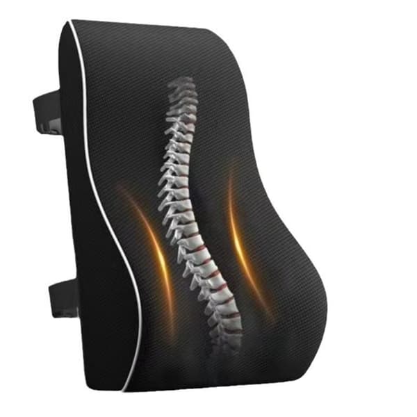 Memory Foam Lumbar Støttepute Bilsete Og Kontorstol Midjestøtte