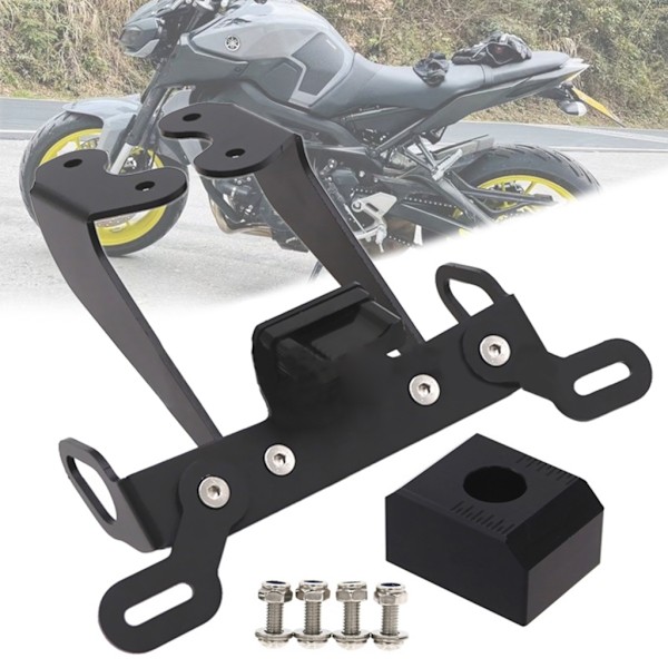 Motorsykkel Skiltbrakett Holder Feste for MT09 FZ09 17-20