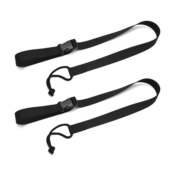 2 stk. skibræt-fastgørelsesrem med quick release-spænder, snowboardrem