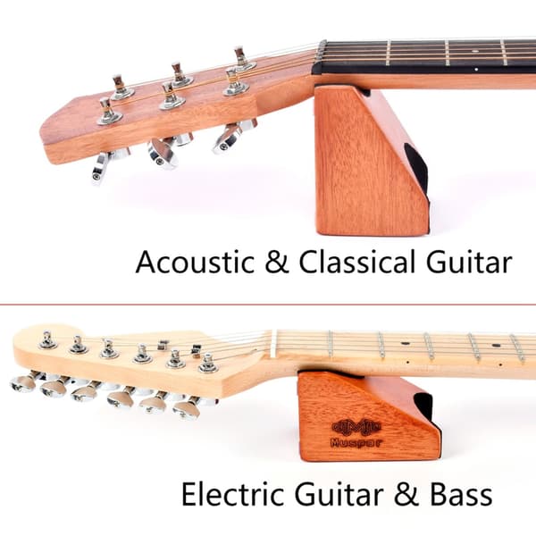 2 i 1 gitarrhalsstödsfäste Gitarrhalsfäste Luthier Verktyg Stöd Hög stabilitet Hållutrustning Gitarrstativ