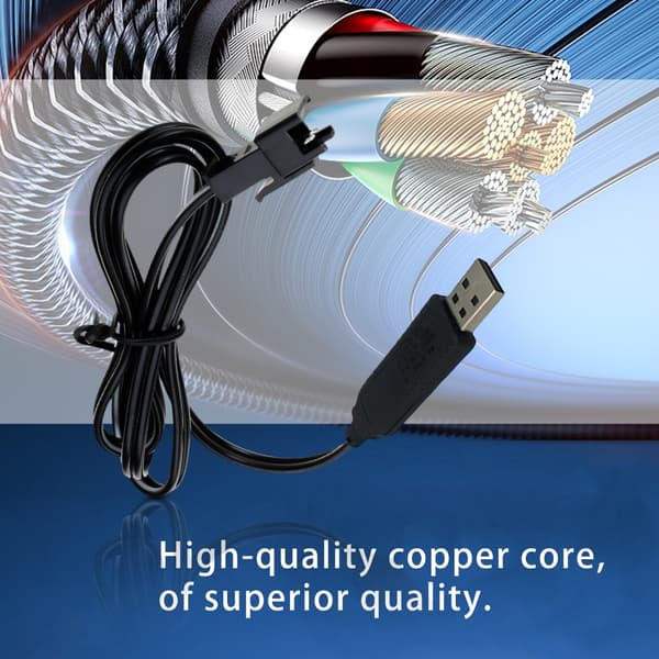 USB-opladerkabel til 3,7V lithiumbatterioplader SM2.0-2P Forward til bil