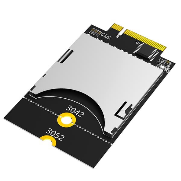 SDCard-konvertere til M.2 Key B USB-busadapter til computerforbindelse