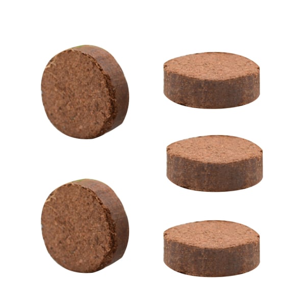 5 st Naturliga Kokosbricks Sköldpadda Liv Substrat Kokosfiber Diskar Reptil Jord Substrat Bricka för Reptil Habitat Dekor