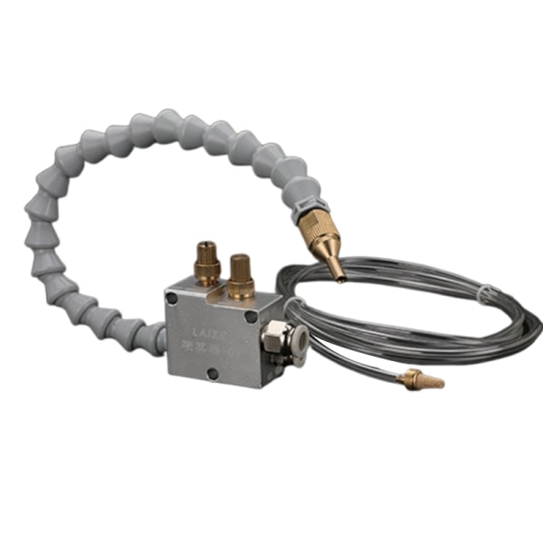 Metallskärning Gravering Kylning Spraymaskin Dim Kylvätska Smörjning Spraysystem för 8mm/0,31'' Luftrör Hållbar Without magnetic