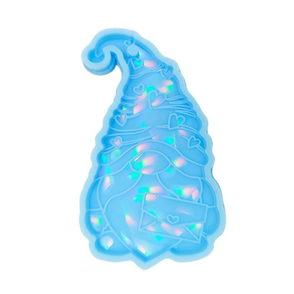 Holografiska molds Christmas Gnome Molds Molds för DIY Craft Nyckelring Berlocker Smyckeshänge null - 3