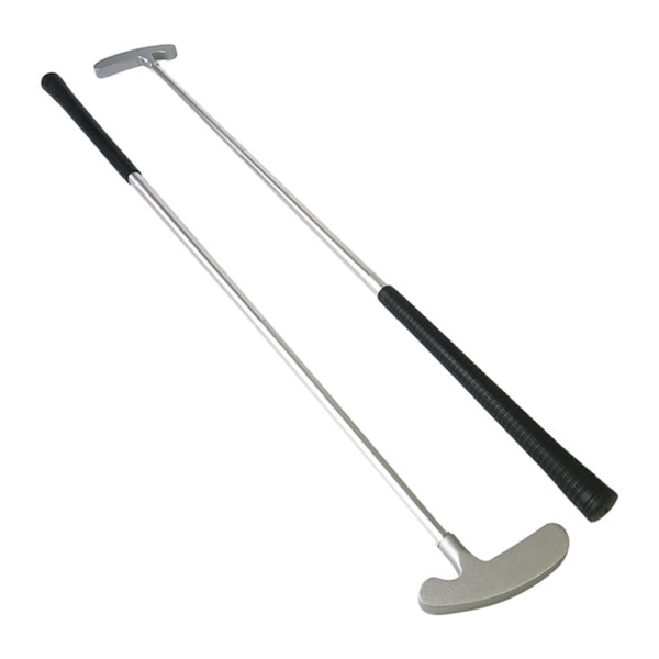 Golfputter Tvåvägs golfputter för män Höger-/vänsterhänt inomhus/utomhus Mini Kids Club Golf Robust putterskaft Silver