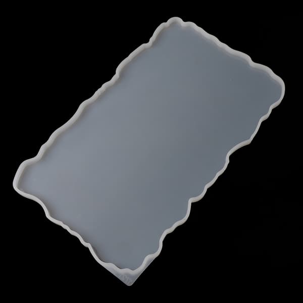 Uregelmessig brett Epoxyform Fruktbrett Oppbevaringsboks Silikonform Tesettbrett