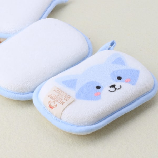Typ Slumpmässig leverans Nyfödd Baby Handduk Tillbehör Kroppssvamp för dusch Bomull Gnugga Kroppstvätt Hund/för katt Mönster