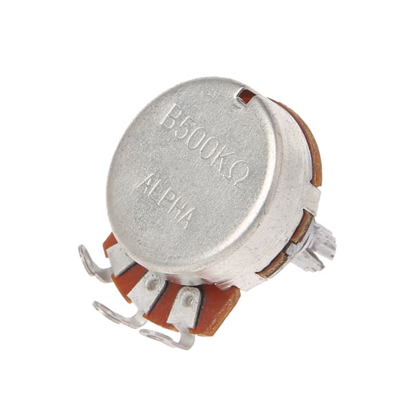 B500K Potentiometer Splined Pot Elgitarr Bas Effektförstärkare Ton Volym Del