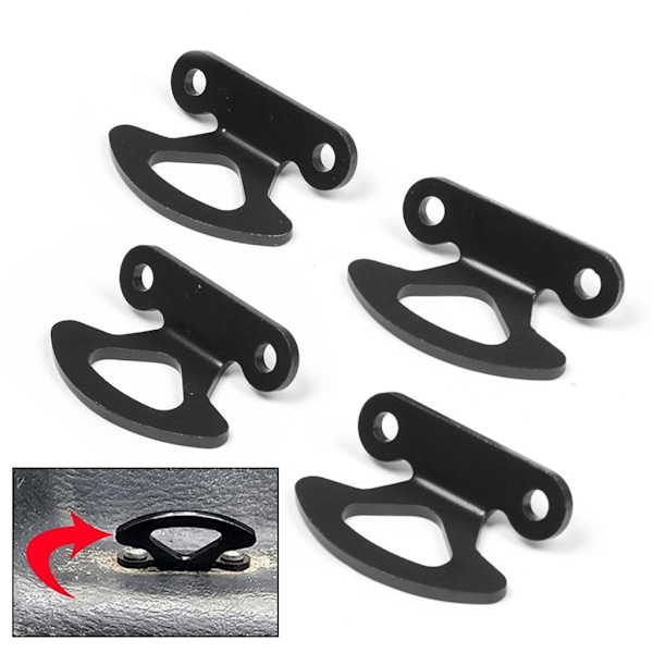 Säkra Lastkrokfästen för F150 Pickup Trucks, Enkel Installation, 4-pack