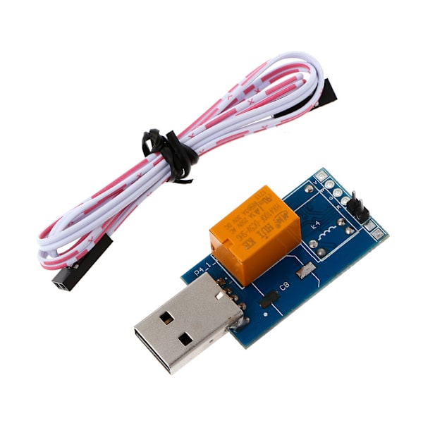 USB-kort V2.0 Computer Ubemandet Automatisk Genstart Blue Screen Crash / Mining / Spil / Server / LTC BTC Miner med Kabel