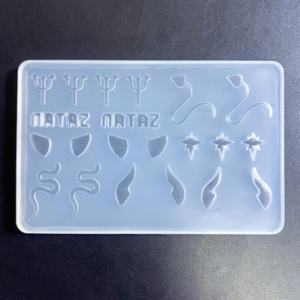 Quicksand Shaker Filler Form Hartsfyllning Mould DIY Gjutverktyg