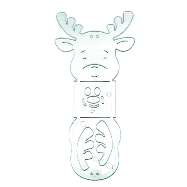 Jul Ren Stansar Jul Prägling Stansar för Födelsedagskortstillverkning DIY Scrapbooking Pappershantverk