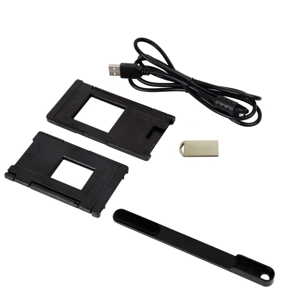 Film Slide Scanner Converter Portable Negative Film Scanner 8 Megapixel Konvertera 35mm / 135mm Slides & Negatives till JPEG