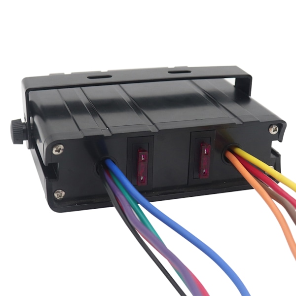 6-osainen kytkinpaneeli 40A 12V autoon ja veneeseen