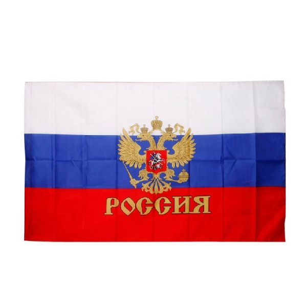Hängande ryska flaggan National för Banner Office-aktivitet för Parad Festival 3 x