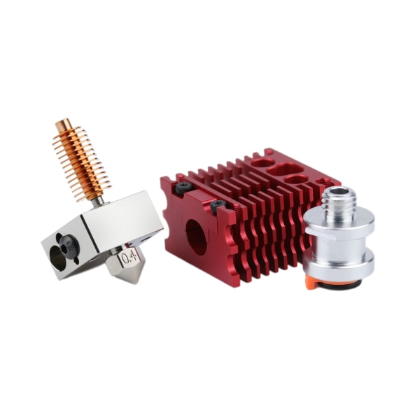 Red Lizard Q1 Radiator Ultra Precision 3D Printer Extruder för V6 Hotend och CR10 Ender 3 Hotend-adaptrar Aluminum model