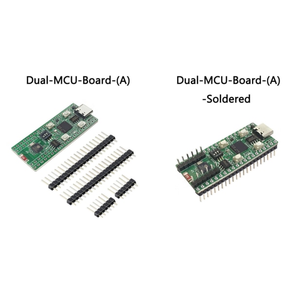 Släpp loss Power RP2040 + ESP32C3 Dubbel-MCU utvecklingskort Perfekt för skapare och entusiaster WiFi 802.11 A